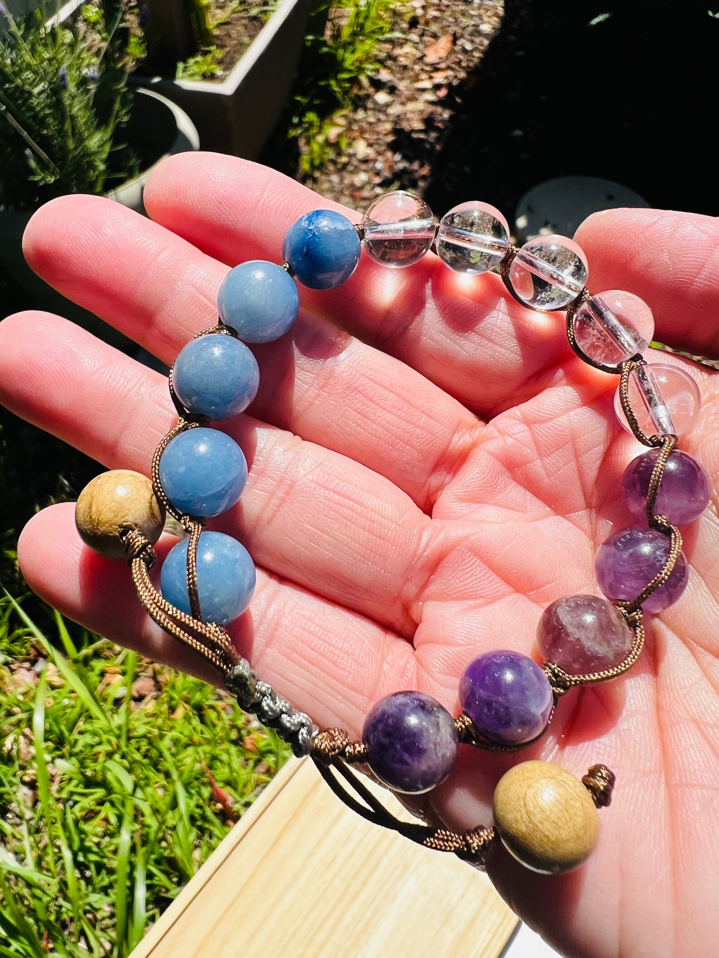 Celestial Insight – Third Eye Chakra Mala Bracelet 🔮✨