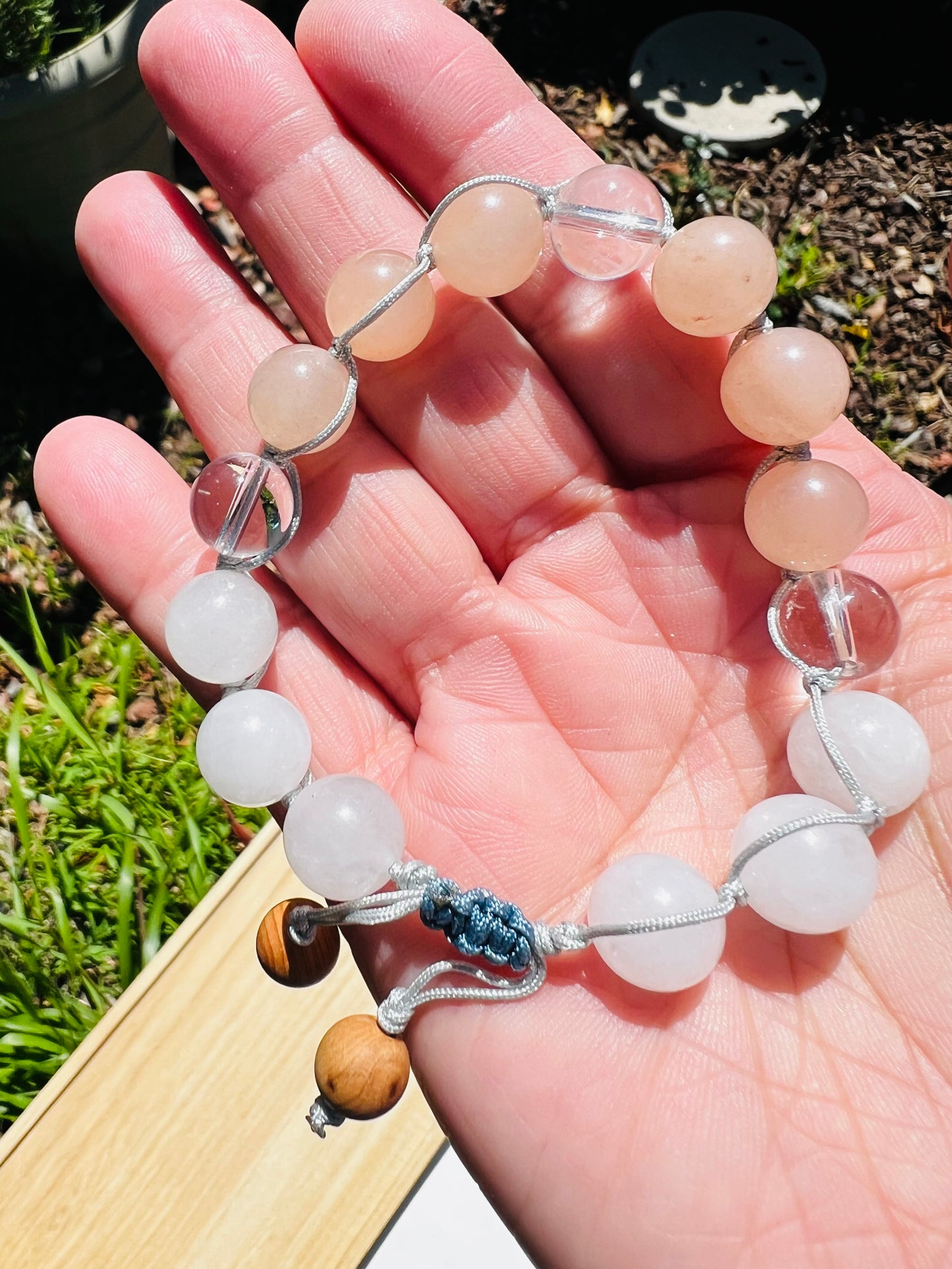Flowing Vitality – Sacral Chakra Mala Bracelet 🧡✨