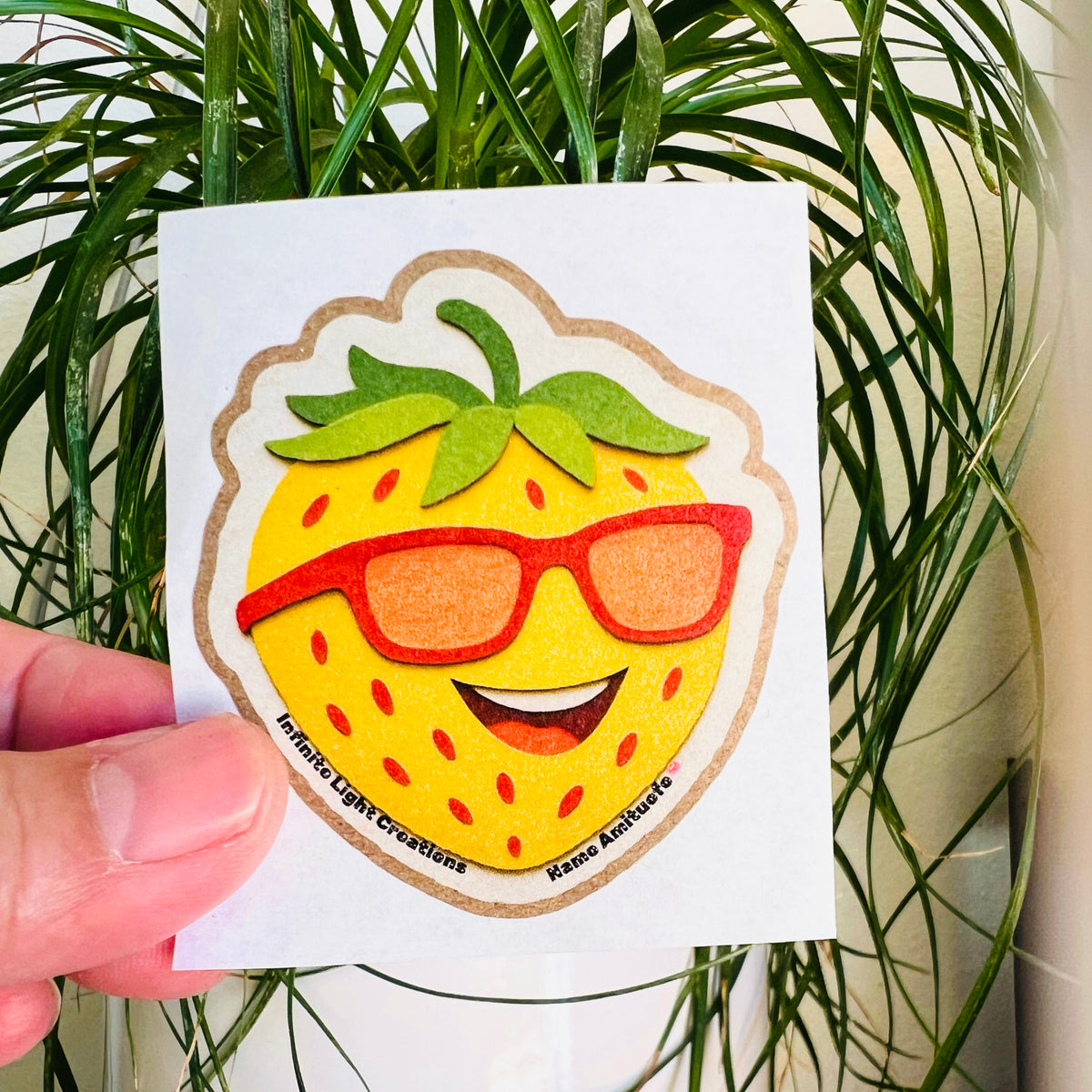 Berry Glow Sunnyberry Nostalgic Craft Paper Sticker