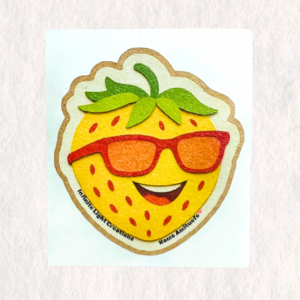 Berry Glow Sunnyberry Nostalgic Craft Paper Sticker