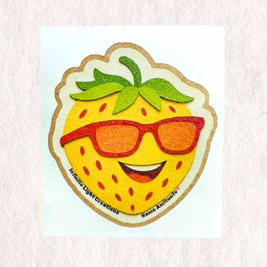 Berry Glow Sunnyberry Nostalgic Craft Paper Sticker
