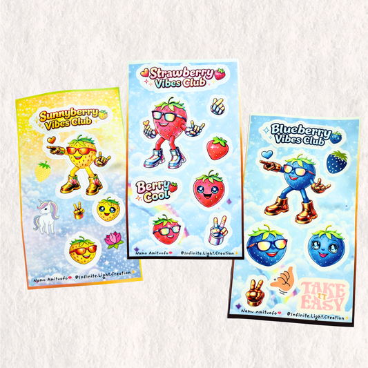 Berry Club Sticker Collection Bundle